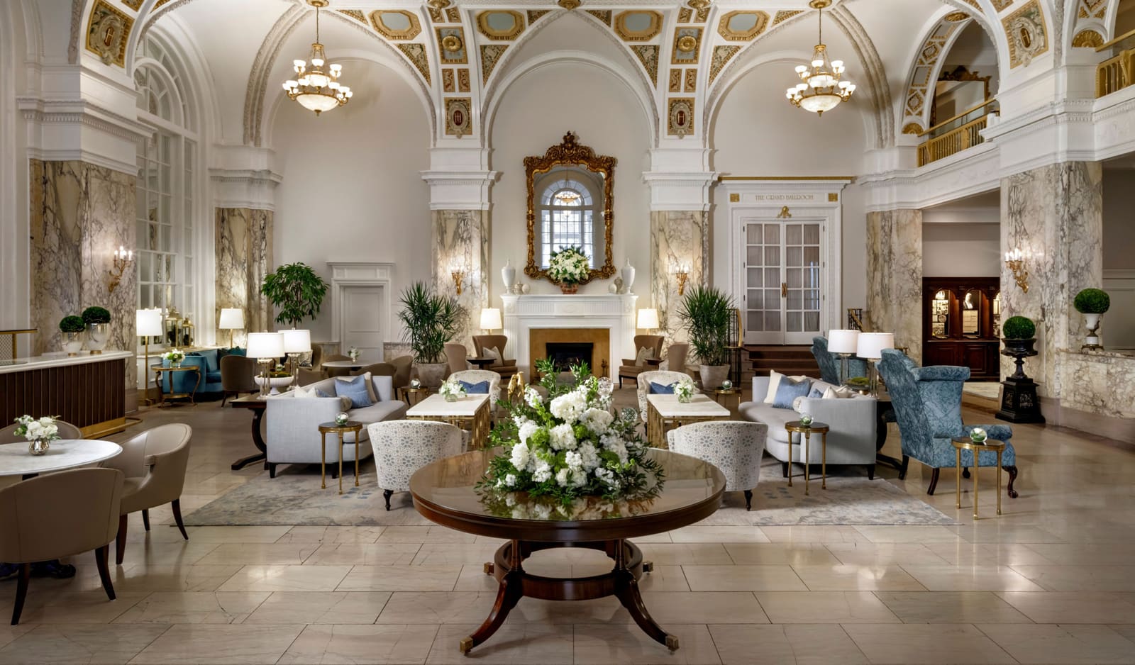 The hotel's Grand Lobby